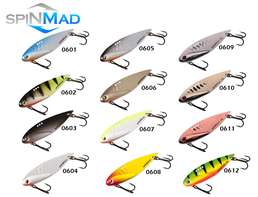 Leurre Spinmad Lame King 18g. Integral Pêche