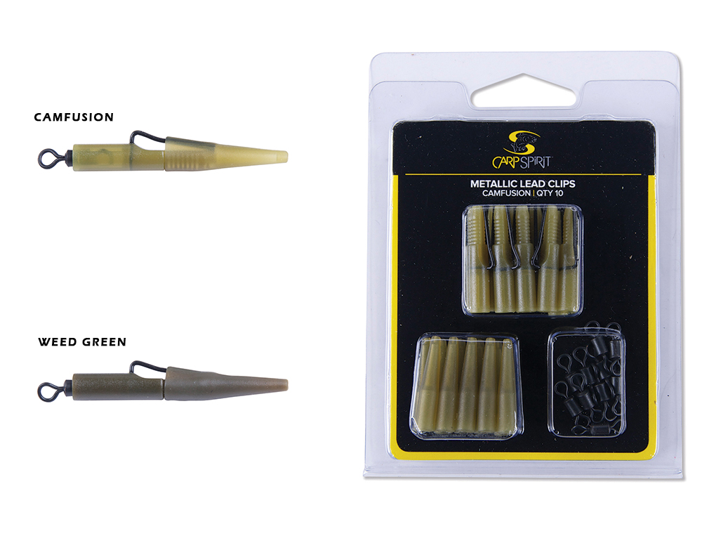Pack complet Carp Spirit Lead Clip metallic Integral Pêche