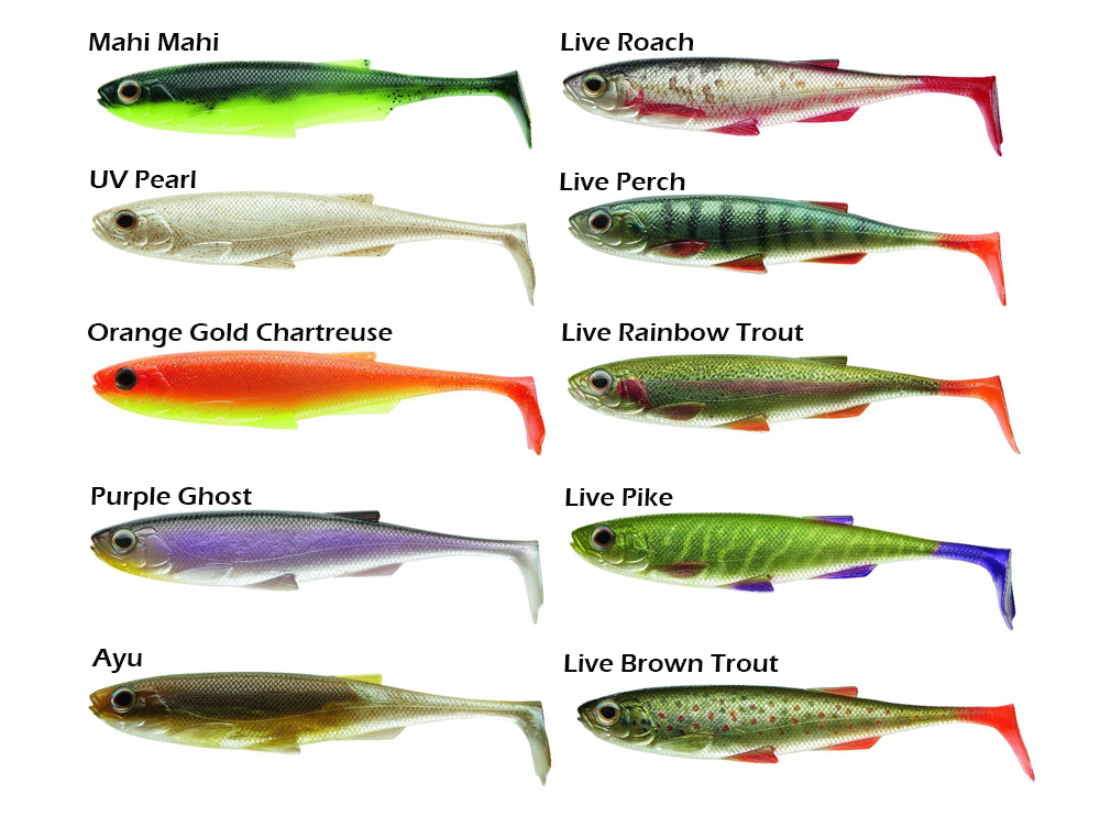 Leurre Souple Daiwa Duck Fin Live Shad x2 15cm Integral Pêche