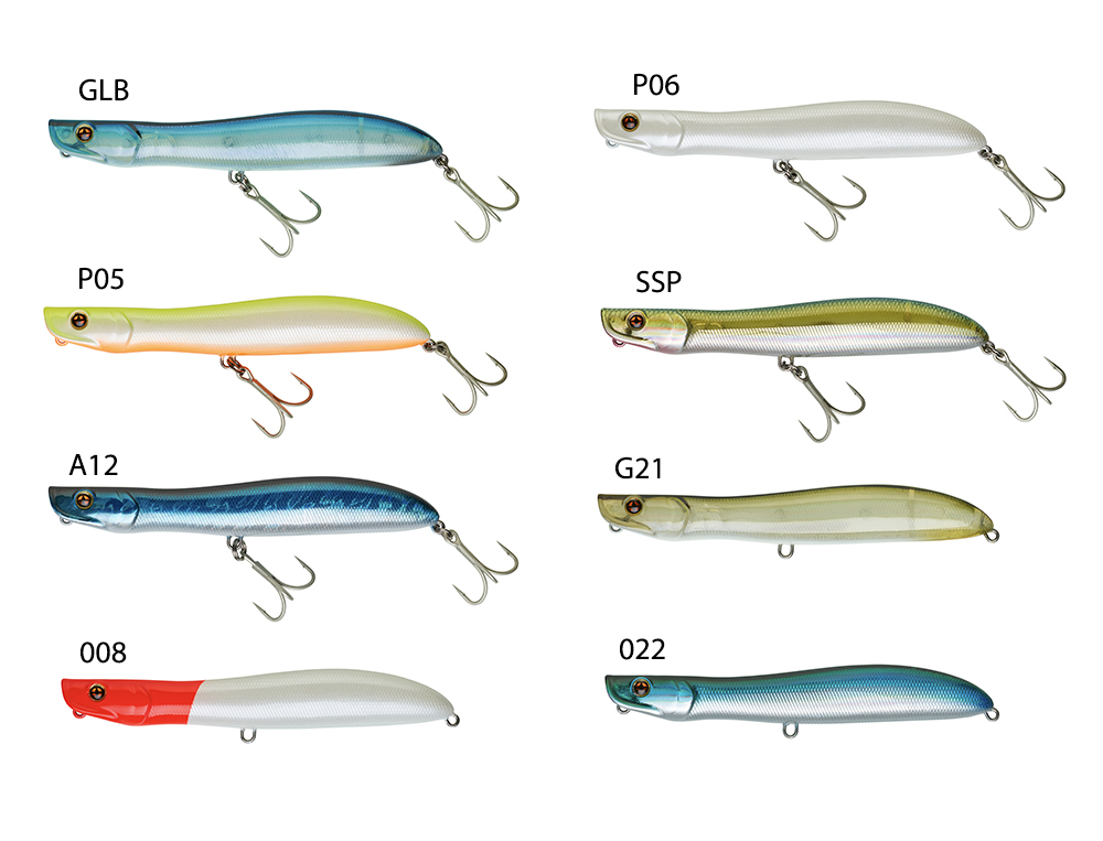 Leurre De Pêche Surface Sakura Exostick F 180 - Couleur 030 Fusilier - Pour Mer Et Carnassiers