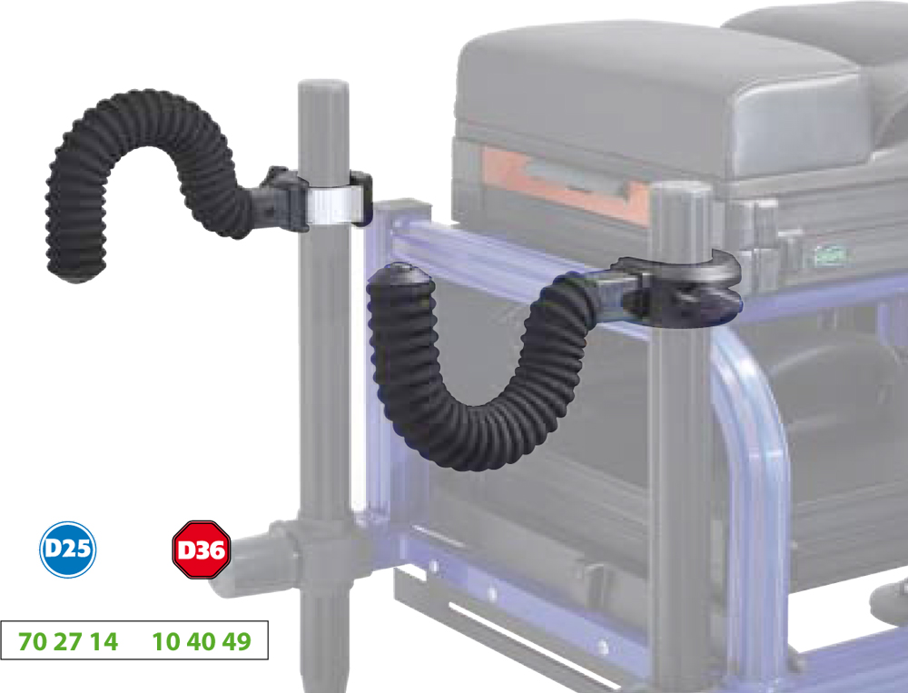 8Pc Support De Tige-Multifonctionnel Support De Tige De Pêche Élastique