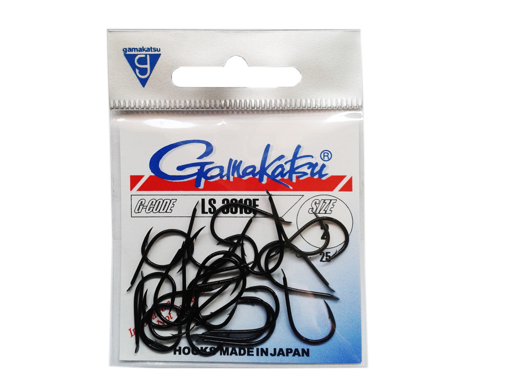 Hameçons Gamakatsu 3113R N°4 - Lot De 25, Spécial Poissons Plats, Rouge à œillet, Acier Haute Qualité