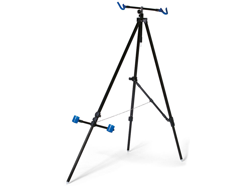Tubayia Trépied Télescopique Aluminium Pour Canne à Pêche - Support 3 Canne Argenté 35-62cm