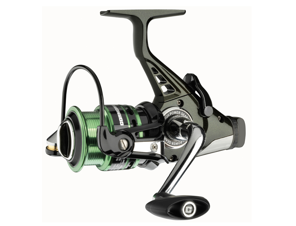 Moulinet Cormoran Cormaxx-BR 3PiF - Roue Libre Réglable - Bobine Aluminium - Parfait Pour Pêche En Eau Douce