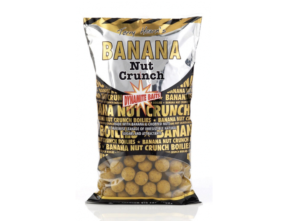 Bouillettes Banana Nut Crunch Dynamite Baits; Integral Pêche