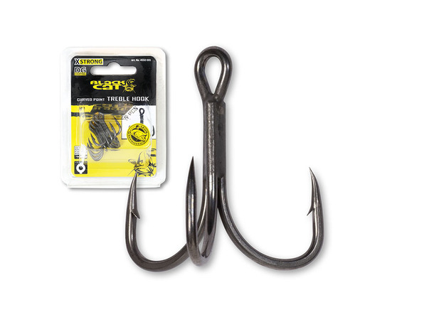 Hameçon Black Cat Triple Curved Point DG