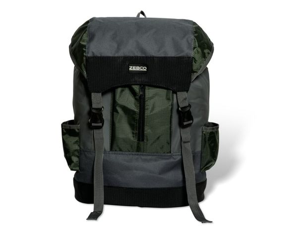 Sac à dos Zebco vert-gris 65cm