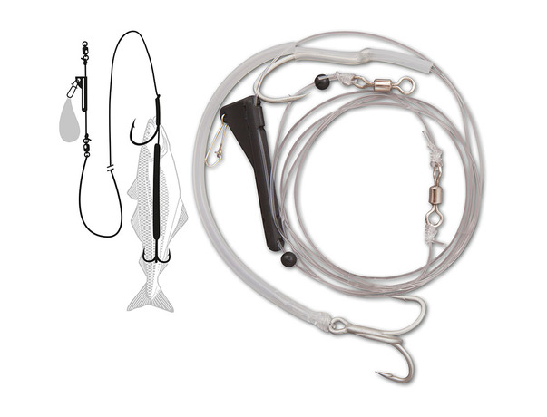 Bas de ligne Zebco Montage pour flétan