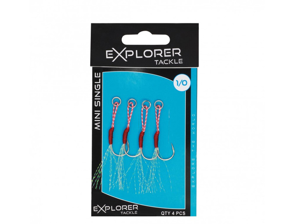 Assist Hooks Explorer Tackle Mini Single