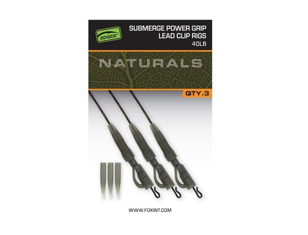 Montage Fox Edges Naturals Sub Power grip lead clip 40lb