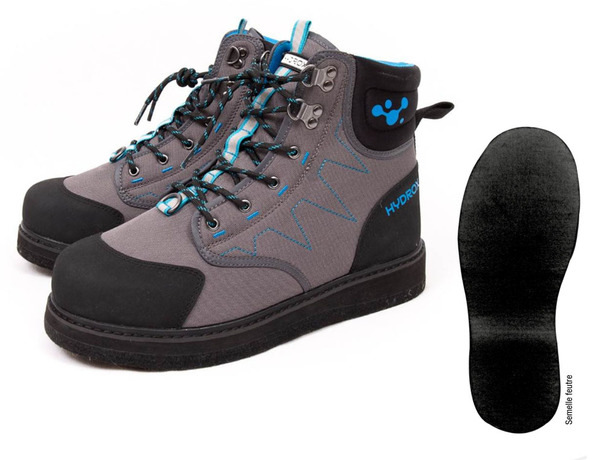 Chaussures de wading JMC Hydrox Intégral GR Feutre