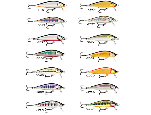 Leurre Rapala Coutdown Elite 7.5cm