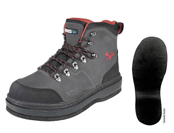 Chaussures de wading JMC Hydrox Rider Feutre