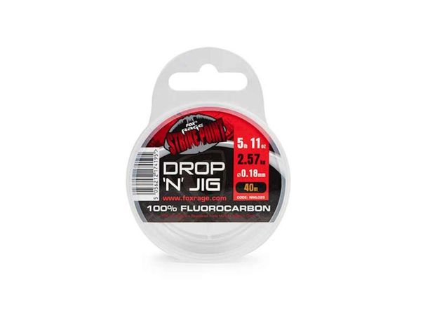 Fox Rage Strike Point Drop N Jig Fluorocarbon Line