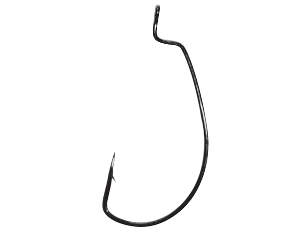 Hameçon Texan Gamakatsu Worm Offset EWG Black