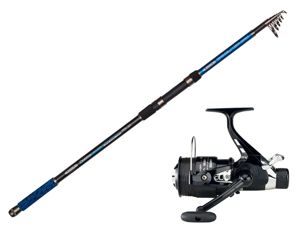 Ensemble Garbolino canne Optima Pike Drifter 3.60m + Aka HRS 601FD