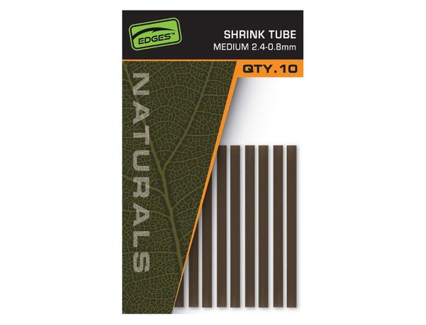 Tube thermorétractable Fox Edges Naturels Dhrink Tube 2.4-0.8mm