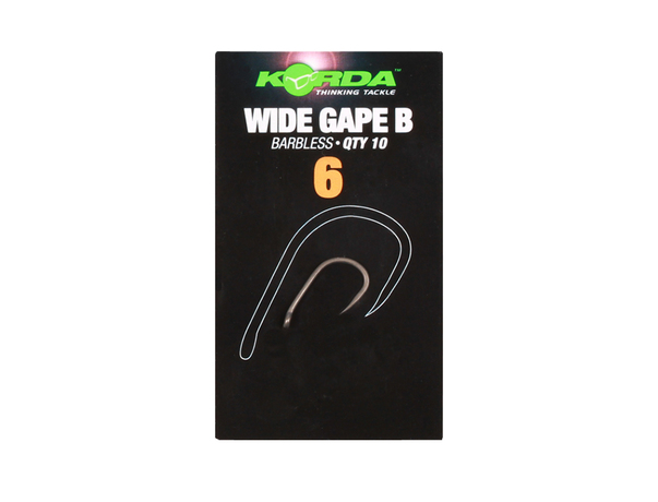 Hameçon Korda Wide Gape B sans ardillon