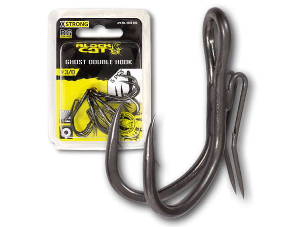Hameçon double black Cat Ghost DG