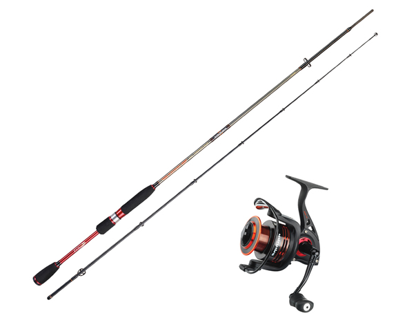 Ensemble Sakura Canne Redbird + moulinet Ginaka 2.0