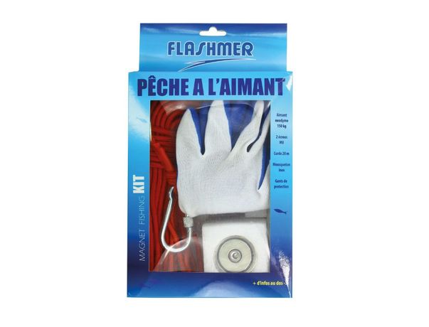 Kit pêche à l\'aimant Flashmer