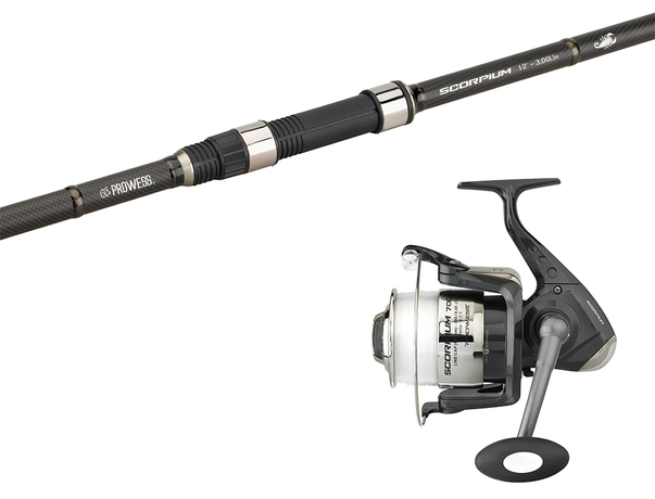 Ensemble Prowess Scorpium 3,60m. + moulinet 7003FD