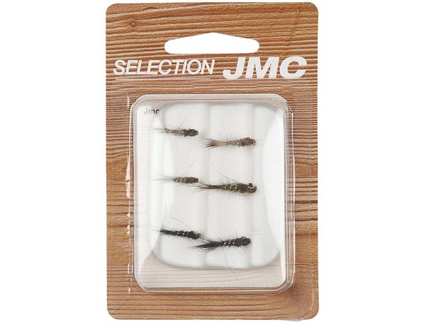 Sélection JMC 6 mouches Nymphes Tungstène