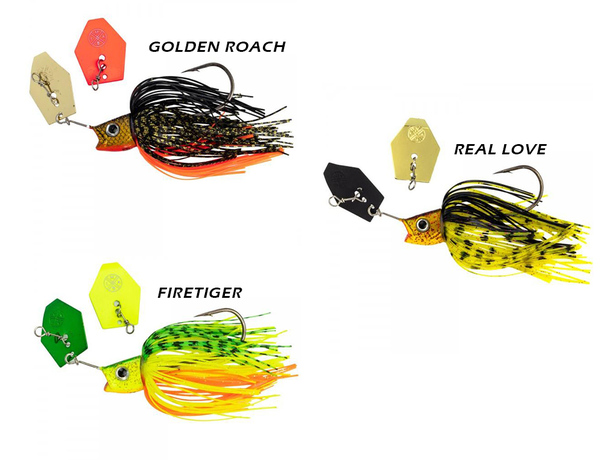 Leurre Chatterbait LMAB Kofi Multi Vibe 14g H1/0