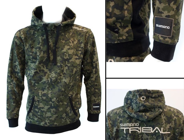 Sweat à capuche Shimano Tribal Tri-Cam