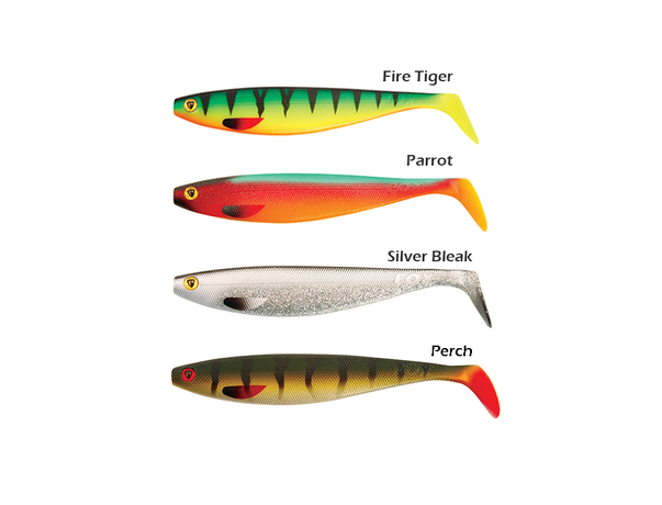Fox Rage Pro Shad Natural Classic 2 Fire Tiger 23cm Fox Rage Pro Shad Natural Classic 2 Fire Tiger 23cm