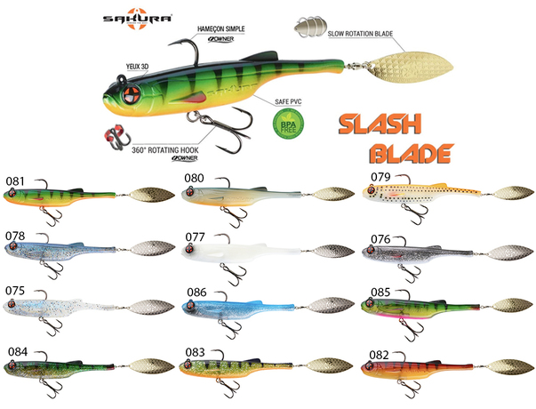 Leurre Sakura Slash Blade 150 mm _ 62g.