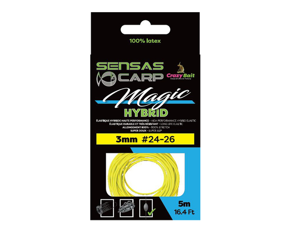 gamme d’élastiques destiné aux pêches de carpes et gros poissons. Finition très lisse qui lui confère une glisse exceptionnelle. - Très grande élasticité – Pas d’aplatissement ni de bulles d’air – Finition ultra lisse pour une meill