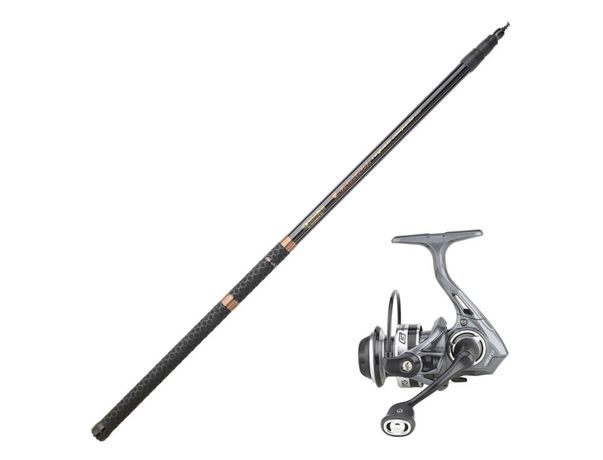 ENSEMBLE CANNE LANTANA RC 3m80 + MOULINET G TROUT SPIN FD GARBOLINO