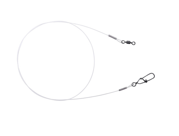 Avançon Spro Matte Black Fluoro émerillon + agrafe