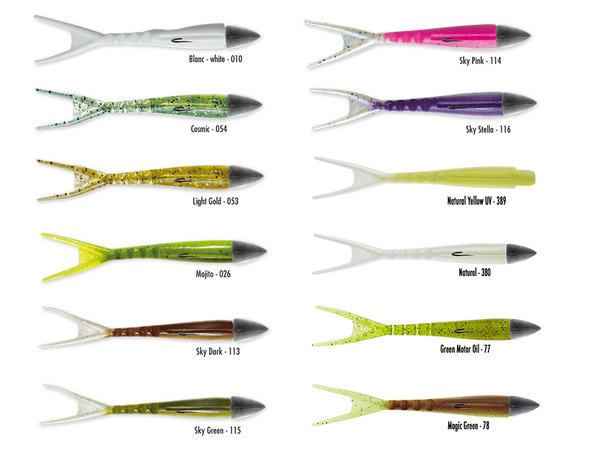 Leurre Delalande Zand Finesse monté 8cm