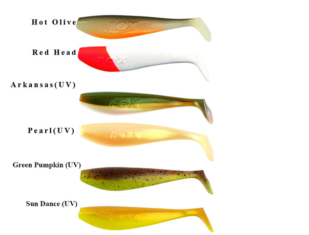 Leurre Souple Fox Rage Zander Pro Shad 12cm