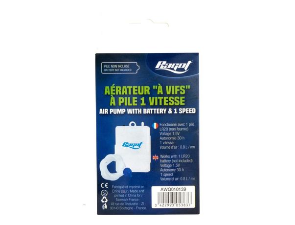AÉRATEUR À PILES ÉCO RAGOT