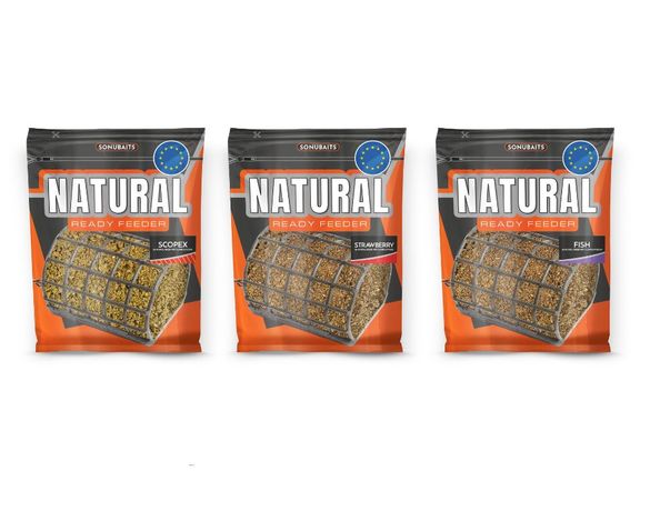 AMORCE NATURAL FEEDER SONUBAITS 750GR