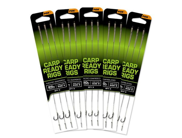 Bas de ligne Fox EOS Ready Rigs Wide Gape