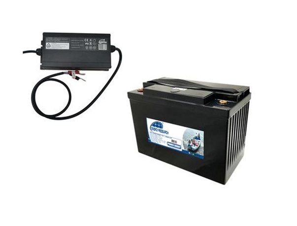 Pack batterie Lithium Energy Research 12V 100Ah + Chargeur