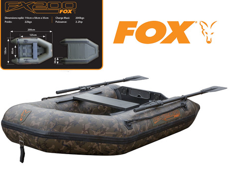 Bateau gonflable Fox FX200 Camo Inflatable Boat