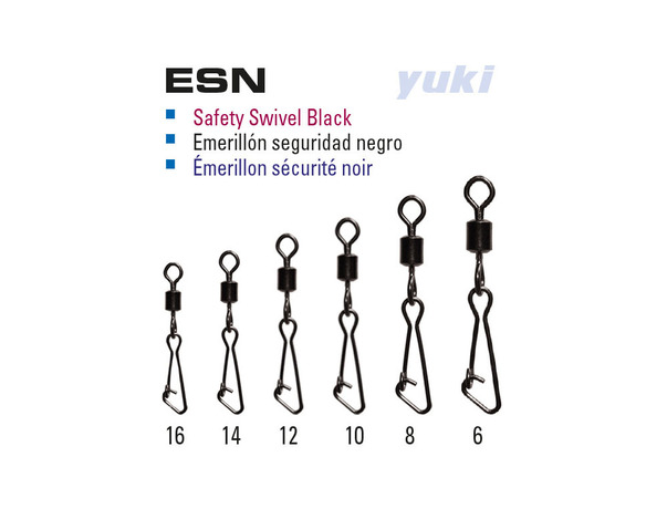 Emerillon sécurité noir Yuki