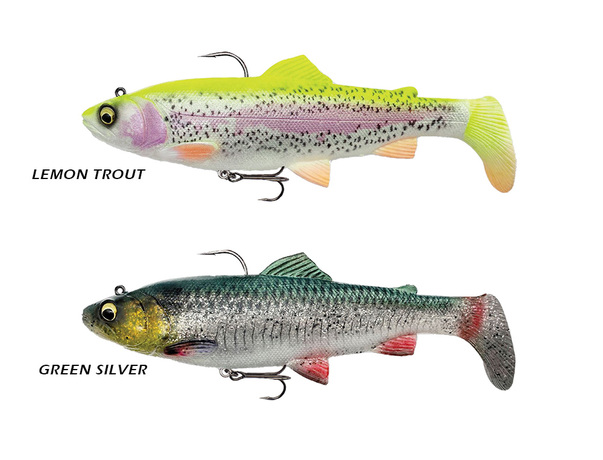Leurre Savage Gear 4D Rattle Shad Trout 12.5cm 35g.