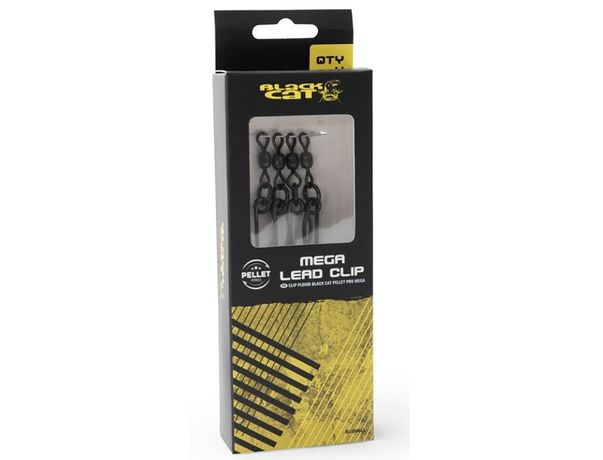 CLIP PLOMB BLACK CAT PELLET PRO MEGA LEAD CLIPS