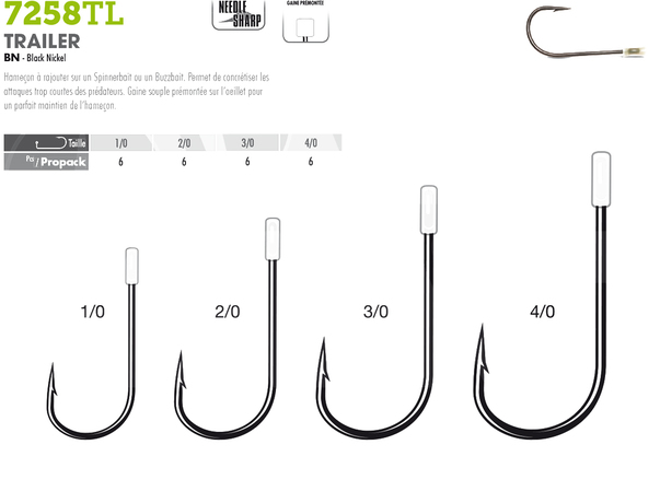 Hameçon Trailer VMC 7258TL