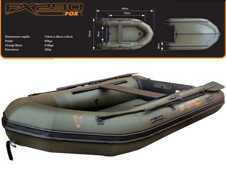 Bateau gonflable Fox FX290 Inflatable Boat
