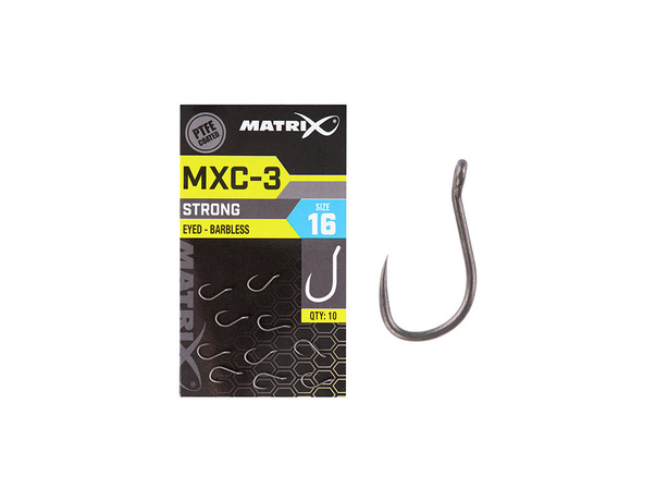 Hameçon Matrix MXC-3 à anneau sans ardillon