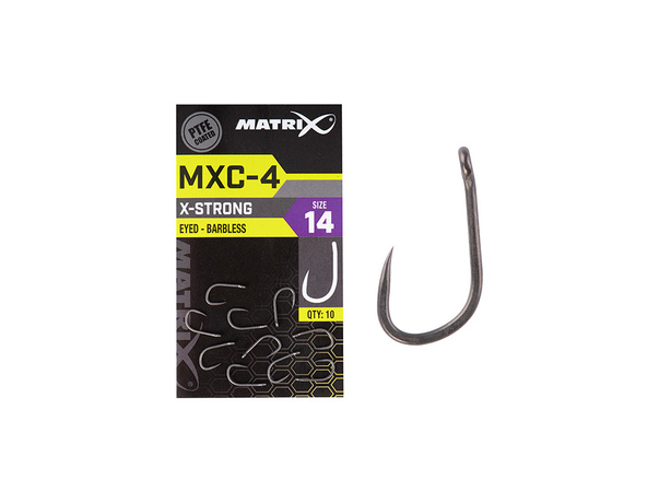 Hameçon Matrix MXC-4 à anneau sans ardillon