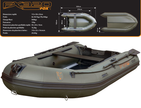 Bateau gonflable Fox FX320 Inflatable Boat