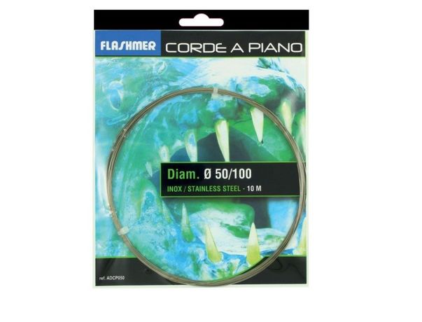 CORDE A PIANO INOX - COURONNE DE 10 m FLASHMER